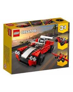 Конструктор Creator 31100 Спортивный автомобиль 134 детали Lego