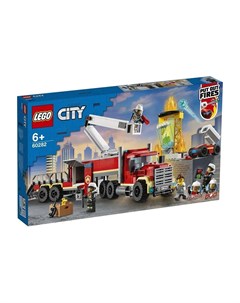 Конструктор City 60282 Команда пожарных 380 деталей Lego