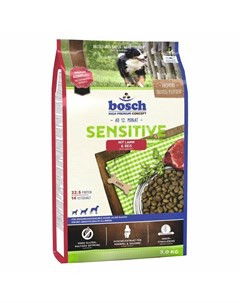 Сухой корм Sensitive Lamb Rice для взрослых собак всех пород склонных к аллергии с ягнёнком и рисом  Bosch