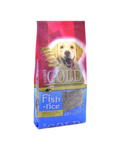 Adult Dog Fish Rice сухой корм для собак с рыбным коктейлем рисом и овощами 2 5 кг Nero gold