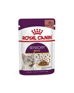 Корм для кошек Sensory Вкус стимулирующий вкусовые рецепторы соус пауч 85г Royal canin