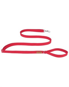 Поводок Cotton Easy Fix регулируемый красный для собак M 160 300 см x 2 см Красный Amiplay