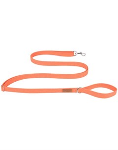 Поводок Cotton Easy Fix регулируемый оранжевый для собак M 160 300 см x 2 см Оранжевый Amiplay