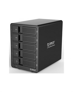 Внешний контейнер для HDD 3 5 SATA 9558RU3 BK USB3 0 черный Orico