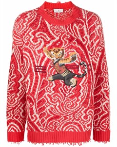 Жаккардовый свитер Kung Fu Panda Etro