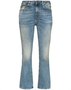 Расклешенные джинсы средней посадки R13
