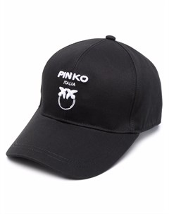Бейсболка с вышитым логотипом Pinko