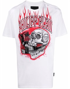 Футболка Skull On Fire Philipp plein