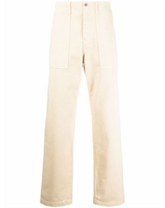 Прямые брюки с вышивкой Cross Marcelo burlon county of milan