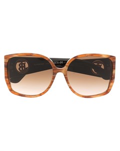 Солнцезащитные очки в квадратной оправе с логотипом Burberry eyewear