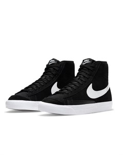 Черные кроссовки Blazer Mid 77 Nike