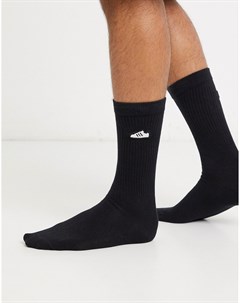 Черные носки с вышивкой Adidas originals