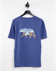 Синяя футболка с принтом на спине Pine Trails Columbia