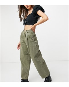 Зеленые выбеленные широкие джинсы в винтажном стиле Inspired The 97 Reclaimed vintage