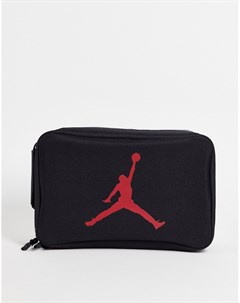 Черно серая сумка футляр из коллекции The Shoe Box Nike Jordan