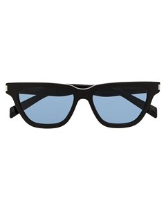 Солнцезащитные очки трапециевидной формы Saint laurent eyewear