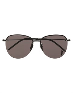 Солнцезащитные очки в круглой оправе Saint laurent eyewear