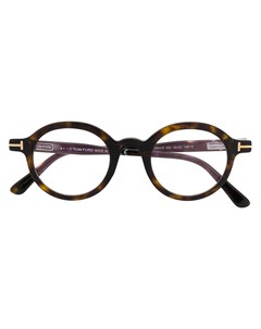 Очки в круглой оправе Tom ford eyewear