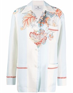 Куртка рубашка с цветочным принтом Etro