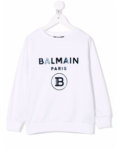 Толстовка с логотипом Balmain kids