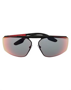 Солнцезащитные очки с логотипом Prada linea rossa