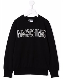 Толстовка с логотипом Moschino kids