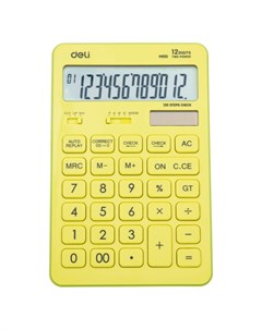 Калькулятор настольный компактный Touch 12 разрядов Deli