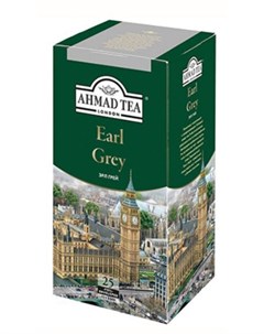 Чай черный Tea Эрл Грей 25 пакетиков Ahmad