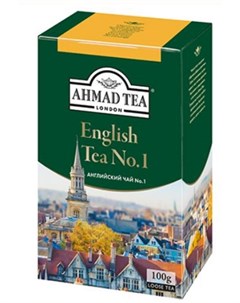 Чай черный Tea Английский No 1 100гр Ahmad