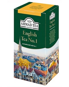 Чай черный Tea Английский No 1 25 пакетиков Ahmad