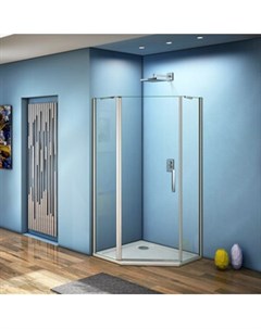 Душевой уголок Fantasy PNT 100x100 прозрачный хром PNT 100 C CH Good door