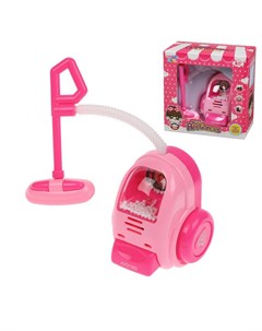 Игрушечная бытовая техника Пылесос свет звук цвет розовый ТМ Наша игрушка
