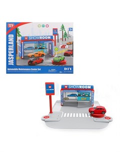 Набор игровой инерционный Автомобильный магазин 29 деталей машинка ТМ Наша игрушка