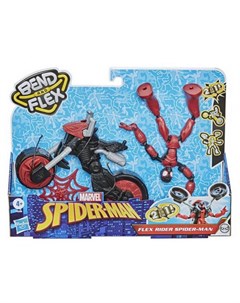 Игровой набор Spider Man Бенди на мотоцикле Hasbro