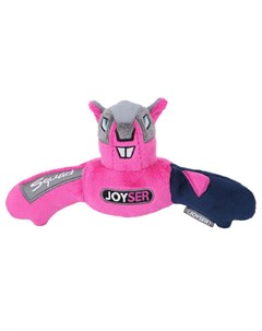Игрушка для собак Squad mini Белка J Rell с пищалкой S M розовая 19см Joyser