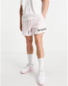 Розовые спортивные шорты с принтом логотипа от комплекта ASOS Dark Future Asos design