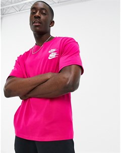 Oversized футболка розового цвета с графическим принтом World Tour Pack Nike