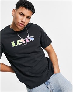 Черная свободная футболка с логотипом Youth Modern Vintage Levi's®
