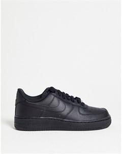 Черные кроссовки Air Force 1 07 Nike