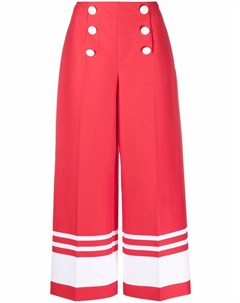 Спортивные брюки с окантовкой в полоску Boutique moschino