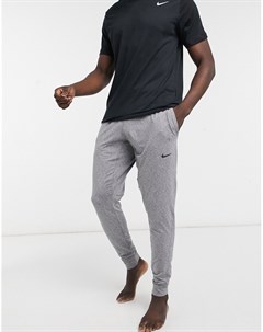 Серые джоггеры Nike Yoga Nike training