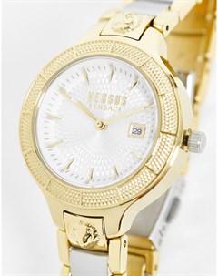 Часы браслет с серебристым циферблатом Versus versace