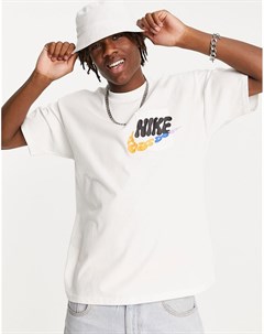 Белая плотная футболка в стиле oversized Sport Power Nike