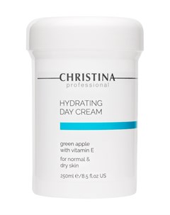 Крем Hydrating Day Cream Green Apple Vitamin E for Normal and Dry Skin Дневной Увлажняющий с Зеленым Christina