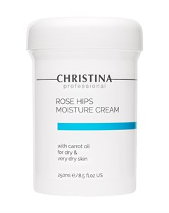 Крем Rose Hips Moisture Cream with Carrot Oil for Dry and Very Dry Skin Увлажняющий с Маслом Шиповни Christina