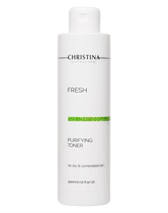Тоник Fresh Purifying Toner for Oily and Combination Skin Очищающий для Жирной Кожи 300 мл Christina