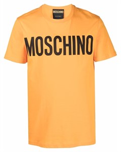 Футболка с логотипом Moschino