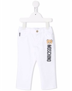 Брюки с логотипом Moschino kids