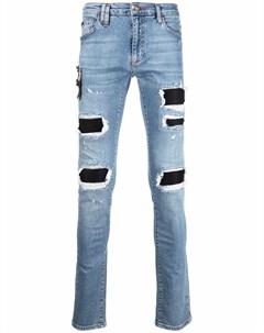 Узкие джинсы с заниженной талией Philipp plein