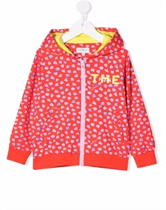 Худи на молнии с принтом The marc jacobs kids